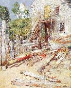 Childe Hassam Rigger's Shop at Provincetown, Mass China oil painting reproduction